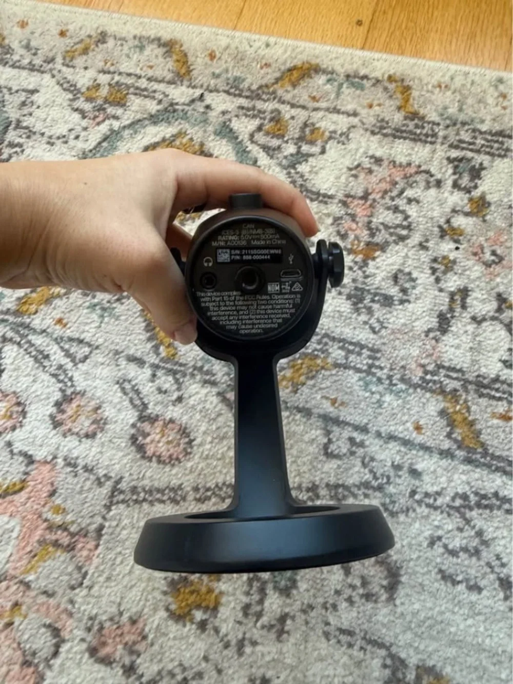 Logitech Blue Yeti Nano USB Microphone - Blackout - NWOB